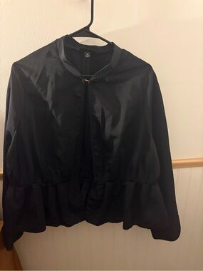 Victoria Beckham for Target Women’s 1X Black Peplum Jacket